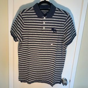 ABERCROMBIE & FITCH Men's Polo Shirt Striped
